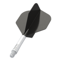 Red Dragon Nitroflite - White Shaft Black No2 Flights - 4-Seiten Gravur