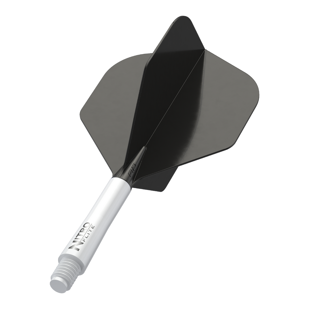 Red Dragon Nitroflite - White Shaft Black No2 Flights - 4-Seiten Gravur